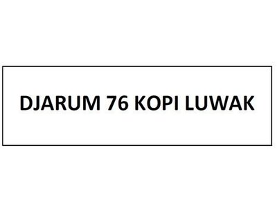 Trademark DJARUM 76 KOPI LUWAK