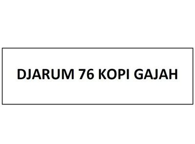 Trademark DJARUM 76 KOPI GAJAH