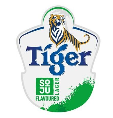 Trademark Tiger So Ju Flavoured Lager Label