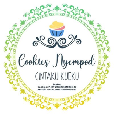 Trademark Cookies Nyempod CINTAKU KUEKU + Lukisan