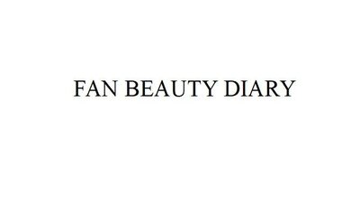 Trademark FAN BEAUTY DIARY