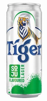 Trademark Tiger So Ju Flavoured Lager & Gambar