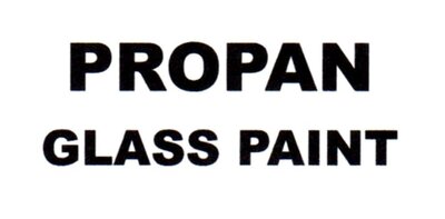 Trademark PROPAN GLASS PAINT