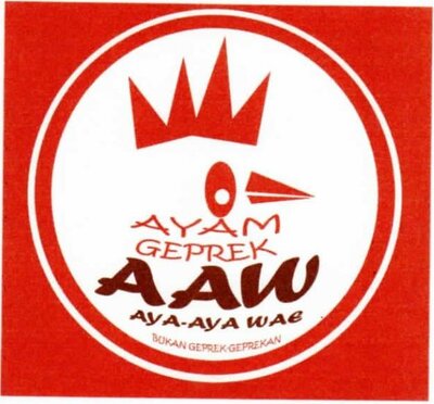 Trademark AYAM GEPREK AAW (aya aya wae)