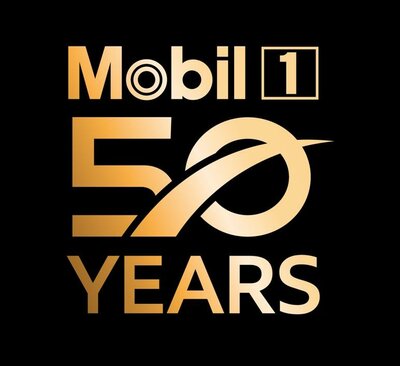 Trademark MOBIL (Concentric O) 1 ICON 50 YEARS Logo