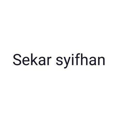 Trademark sekar syifhan