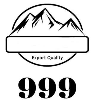 Trademark 999 Export Quality + LOGO