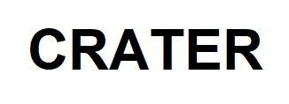 Trademark CRATER
