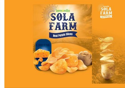 Trademark Lemonilo Sola Farm Real Potato Slices + Kemasan