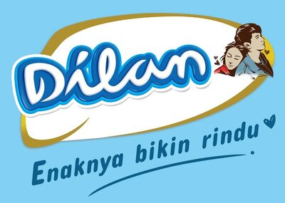 Trademark Dilan Enaknya Bikin Rindu + lukisan