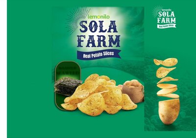 Trademark Lemonilo Sola Farm Real Potato Slices + Kemasan