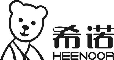 Trademark HEENOOR + Huruf kanji dibaca xi nuo + logo