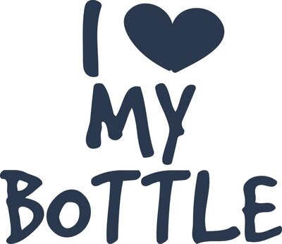 Trademark I Love My Bottle