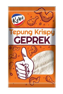 Trademark Kobe Tepung Krispy GEPREK + Lukisan