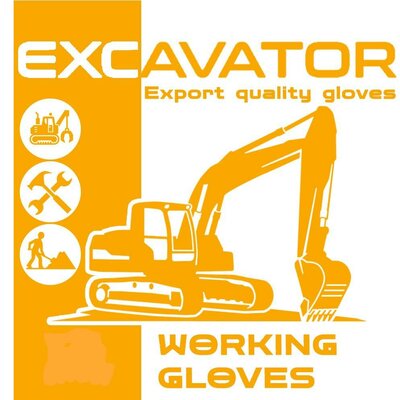 Trademark EXCAVATOR WORKING GLOVES