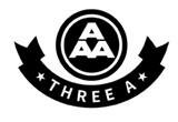 Trademark AAA THREE A + logo