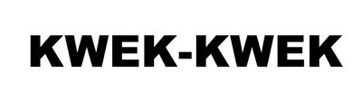 Trademark KWEK-KWEK