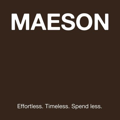 Trademark MAESON Effortless. Timeless. Spendless + Logo