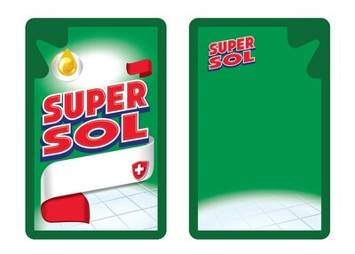 Trademark SUPERSOL + Lukisan