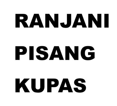 Trademark RANJANI PISANG KUPAS