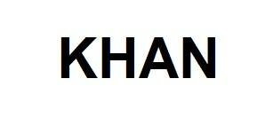 Trademark KHAN