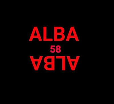 Trademark ALBA 58 + Lukisan