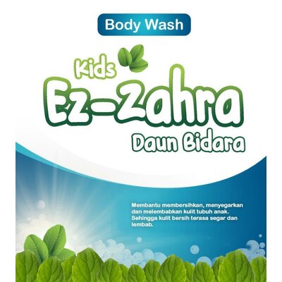 Trademark Body Wash Kids Ez-Zahra Daun Bidara