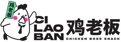 Trademark CILAOBAN + karakter huruf non-latin + CHICKEN BOSS SNACK