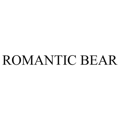 Trademark ROMANTIC BEAR