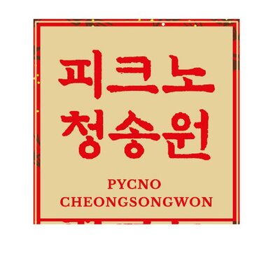 Trademark PYCNO CHEONGSONGWON, Karakter huruf Korea PYCNO CHEONGSONGWON