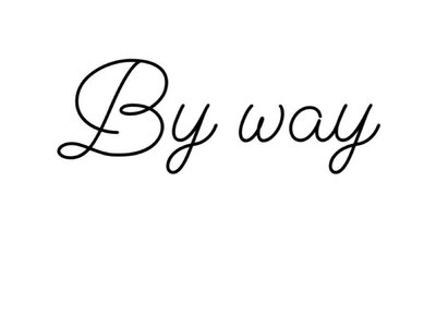 Trademark By Way + Logo