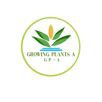 Trademark GROWING PLANTS A GP - A + Logo