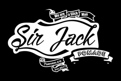 Trademark Sir Jack Pomade We are a Slick Man 7seven.co est.2017 + Logo