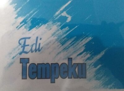 Trademark EDI TEMPEKU + LUKISAN