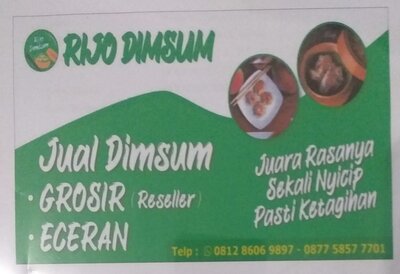 Trademark RIJO DIMSUM + LUKISAN