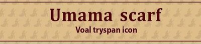 Trademark Umama scarf Voal tryspan icon & lukisan