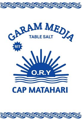 Trademark MEDJA TABLE SALT MT O.R.Y + LOGO