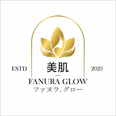 Trademark FANURA GLOW + Huruf non latin