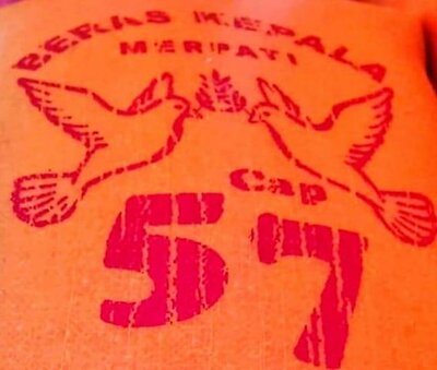 Trademark BERAS KEPALA MERPATI CAP 57