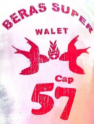 Trademark BERAS SUPER WALET CAP 57