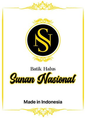 Trademark Batik Halus SUNAN NASIONAL + LOGO