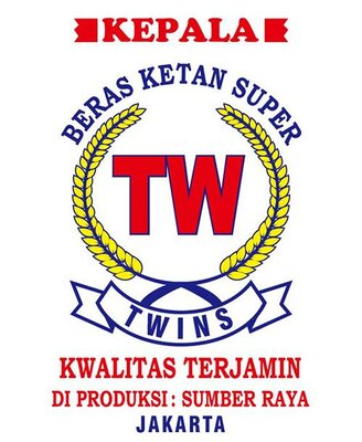 Trademark TW TWINS dan LUKISAN