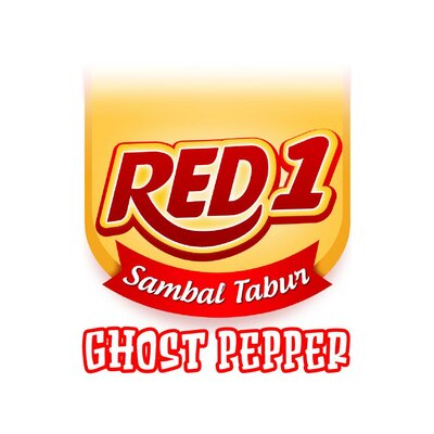 Trademark Red1 Sambal Tabur Ghost Pepper + Logo