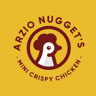 Trademark Arzio Nugget's - Mini Crispy Chicken + Logo