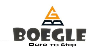 Trademark BOEGLE Dare To Step + GAMBAR