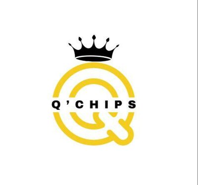 Trademark kata Q'Chips merupakan singkatan dari nama Queen Chips yang bermakna Indonesia yaitu Ratu
Keripik