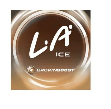 Trademark L.A. ICE BROWN BOOST & Logo