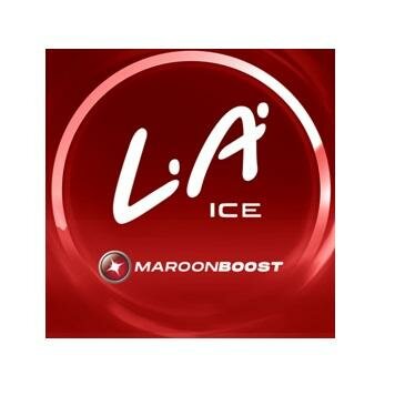 Trademark L.A. ICE MAROON BOOST & Logo