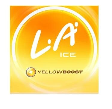 Trademark L.A. ICE YELLOW BOOST & Logo