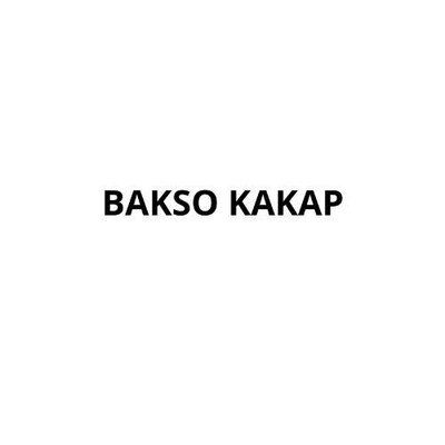 Trademark BAKSO KAKAP